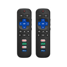 Load image into Gallery viewer, Pack of 2-Replacement Remote Control Only for Roku TV-Compatible for TCL Roku/Hisense Roku/Onn Roku/Sharp Roku/Element Roku/Westinghouse Roku/Philips Roku Smart TVs (Not for Roku Stick and Box)