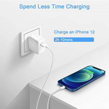Load image into Gallery viewer, iPhone Charger Lightning Cable-Apple MFi Certified-3 Pack USB Charging Cables Compatible with iPhone 13/13 Pro/13 Pro Max/13 Mini/12/12 PRO/Max/11/11PRO/XS/Max/XR/X/8/8 Plus/7/7P/6S/6Plus/5s/5/iPad