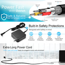 Load image into Gallery viewer, Charger for Lenovo Laptop Computer-65W 45W Round Tip Power Supply AC Adapter for Lenovo IdeaPad 330-14, 330-15, 330-17, 510-15, 330s-14, 330s-15 Lenovo Flex 6-14 Laptop Charger
